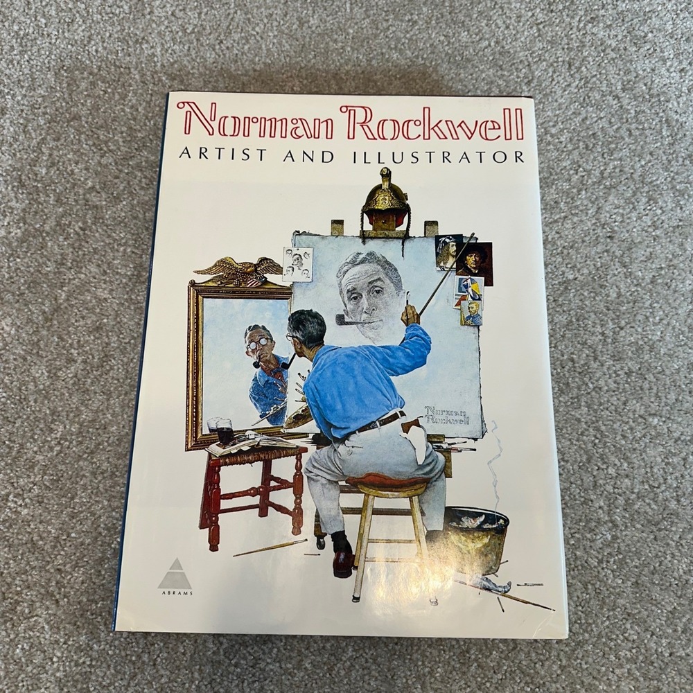 Norman Rockwell Artist Illustrator Art Book Hardcover Abrams‎ 611 Illustrations